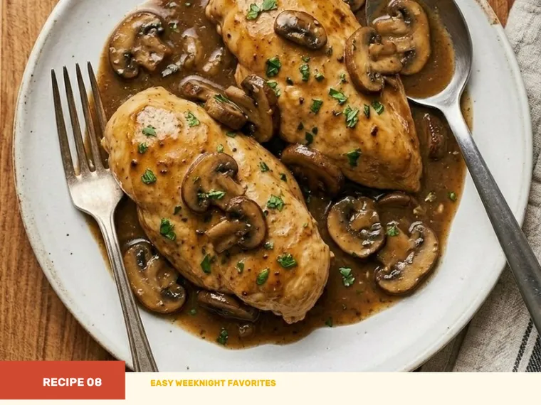 Slow Cooker Chicken Marsala with Mushrooms