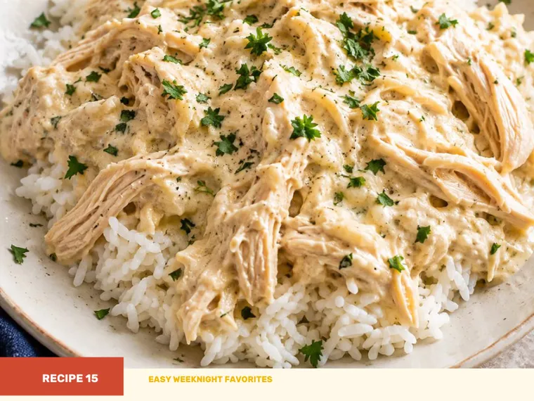 Slow Cooker 4 Ingredients Chicken