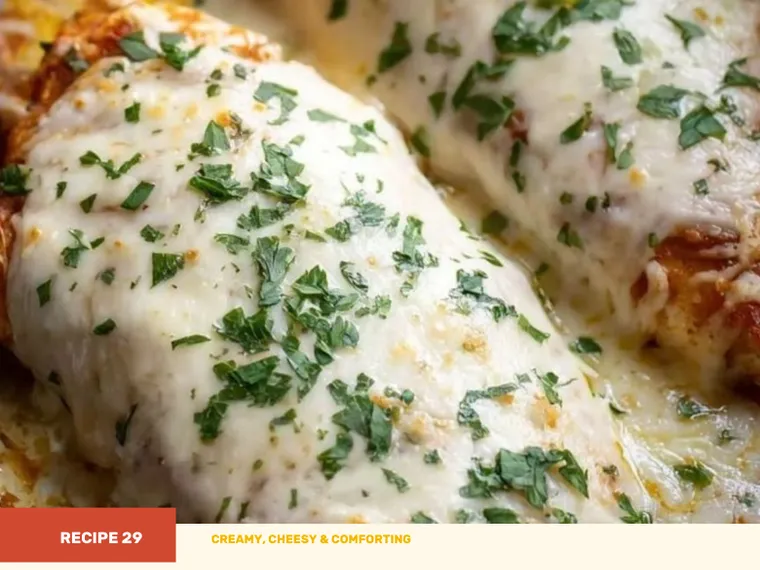 Slow Cooker Cheesy Mozzarella Chicken