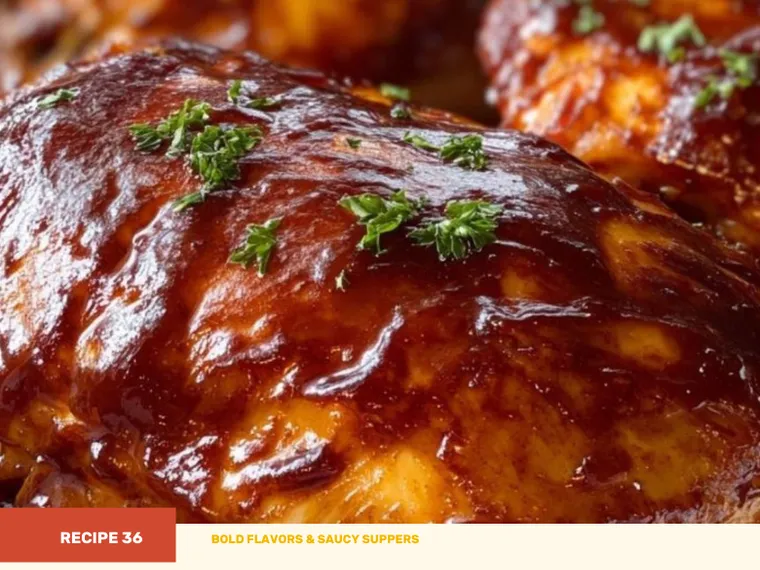 Slow Cooker Amish BBQ Chicken