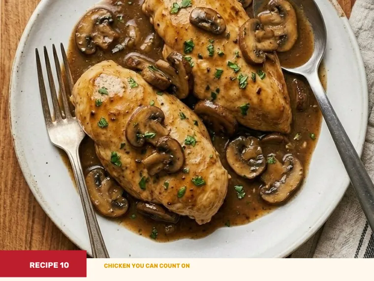 Slow Cooker Chicken Marsala with Mushrooms