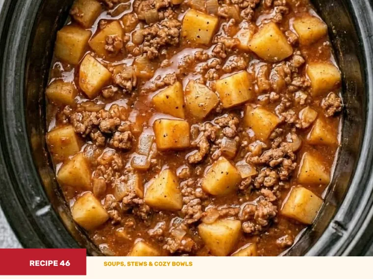 Slow Cooker Amish Poor Man’s Stew
