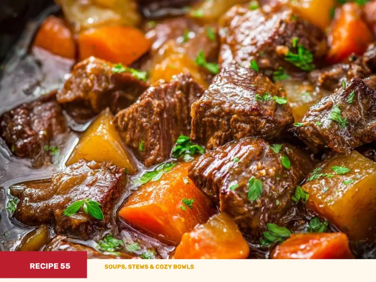 Slow Cooker 4-Ingredient Beef Stew