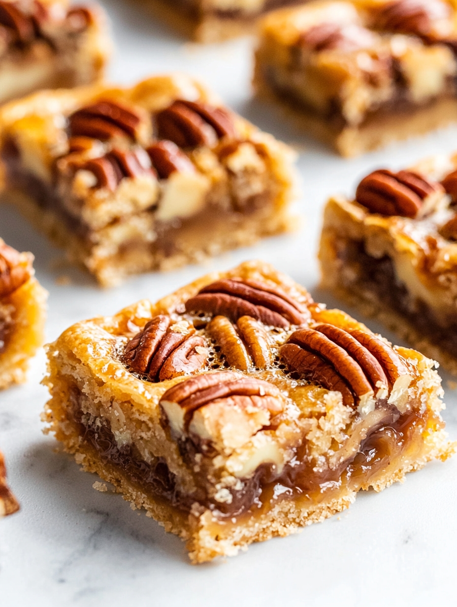 Lazy Pecan Pie Bars: A Quick and Delicious Twist on a Classic Dessert