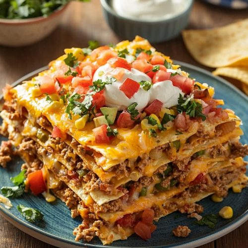 Layered Taco Bake