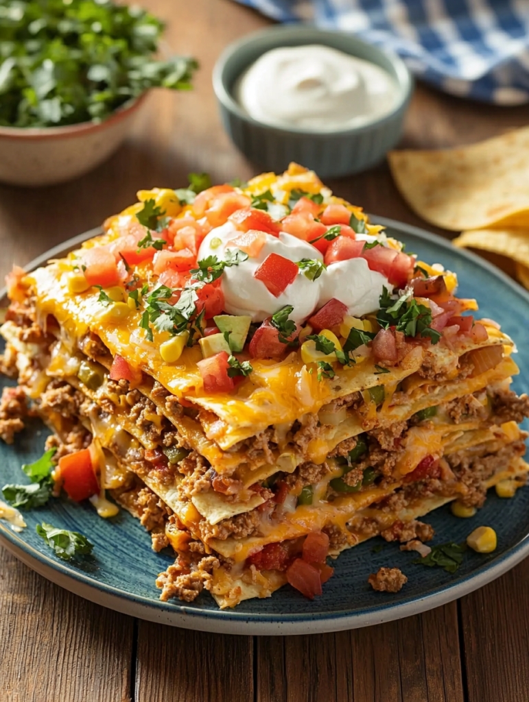 Layered Taco Bake