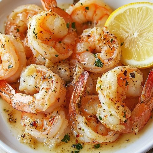 Baked Shrimp in Lemon Butter Sauce Recipe