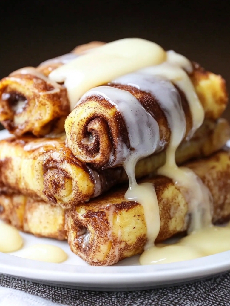 Cinnamon Roll French Toast Rolls