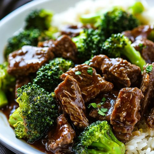 Crockpot Beef and Broccoli