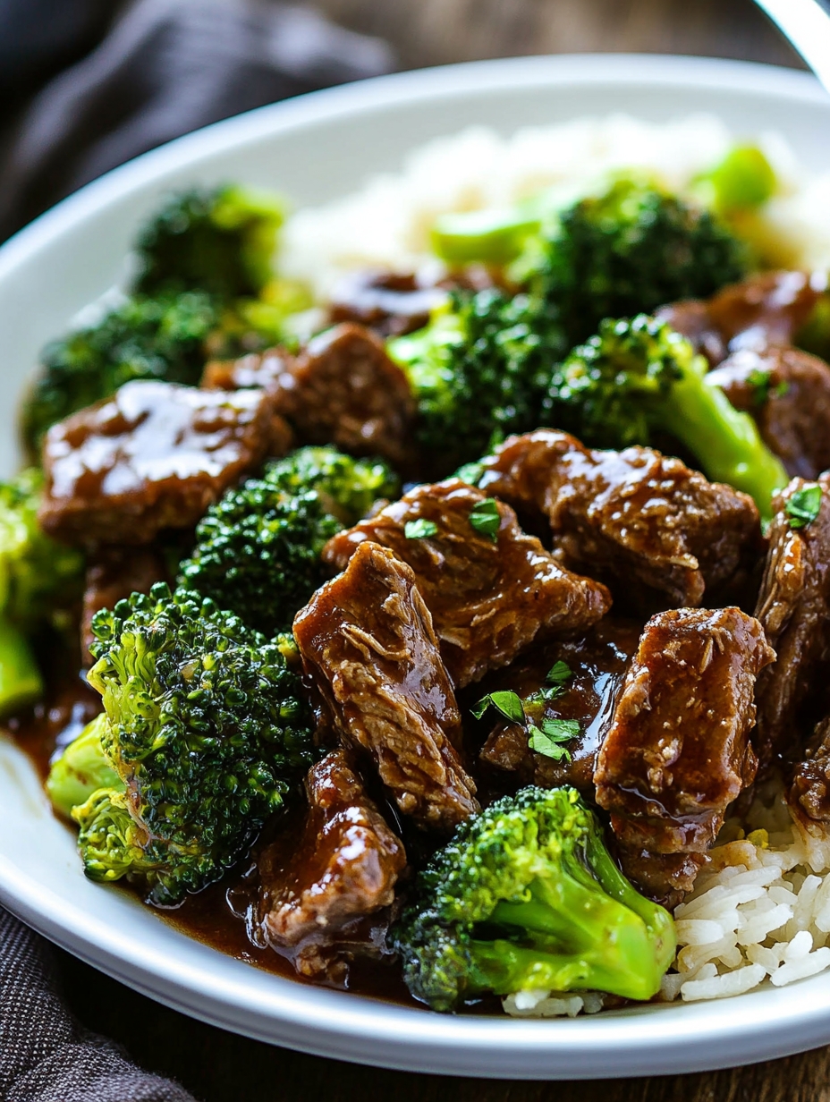 Crockpot Beef and Broccoli