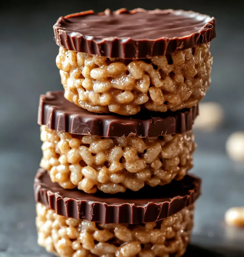 Chocolate Peanut Butter Rice Krispie Cups: A Sweet and Crunchy Treat