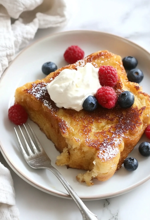 Overnight Crème Brûlée French Toast