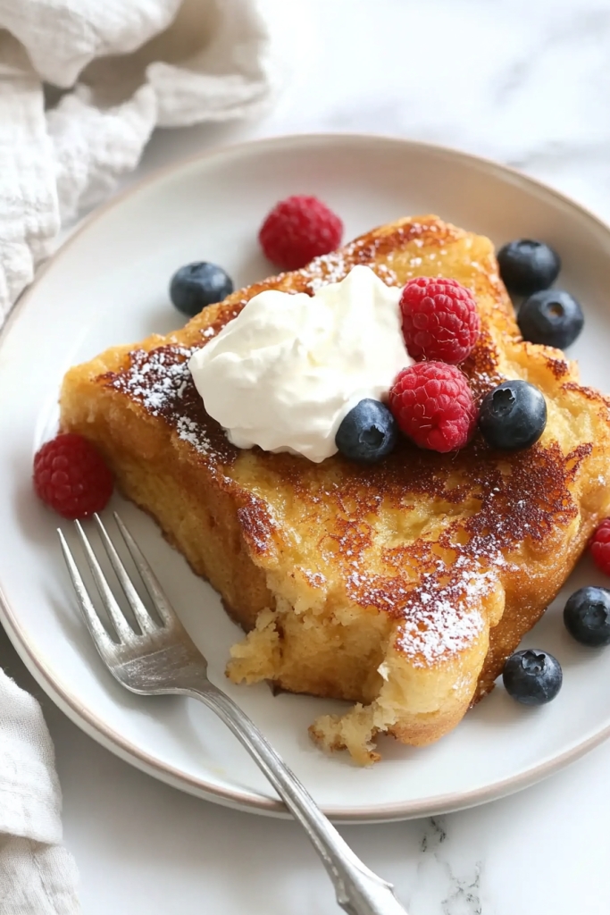 Overnight Crème Brûlée French Toast