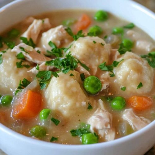 Crockpot Chicken and Dumplings