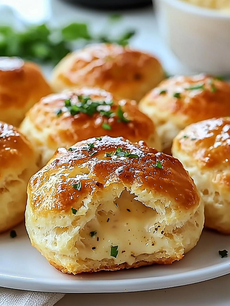 Pillsbury Biscuit Garlic Butter Cheese Bombs: The Ultimate Cheesy Snack