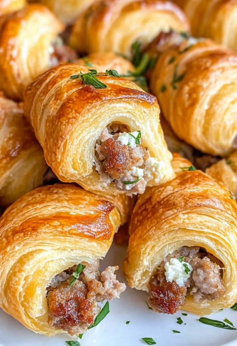 Sausage Cream Cheese Crescents: The Ultimate Comfort Food Snack