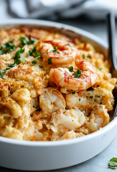 Crab and Shrimp Casserole