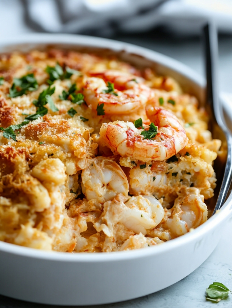 Crab and Shrimp Casserole