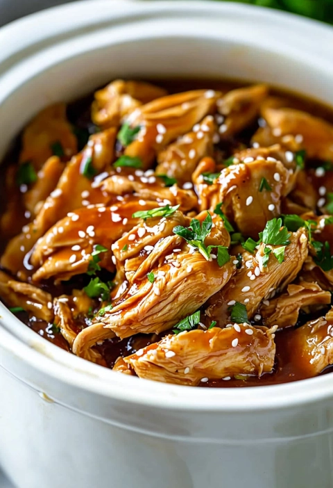 Slow Cooker Chicken Teriyaki