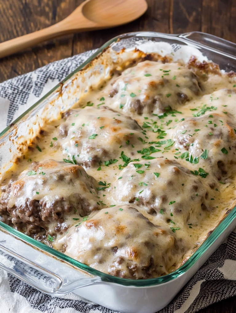 Amish Hamburger Steak Bake: A Comforting and Hearty Casserole
