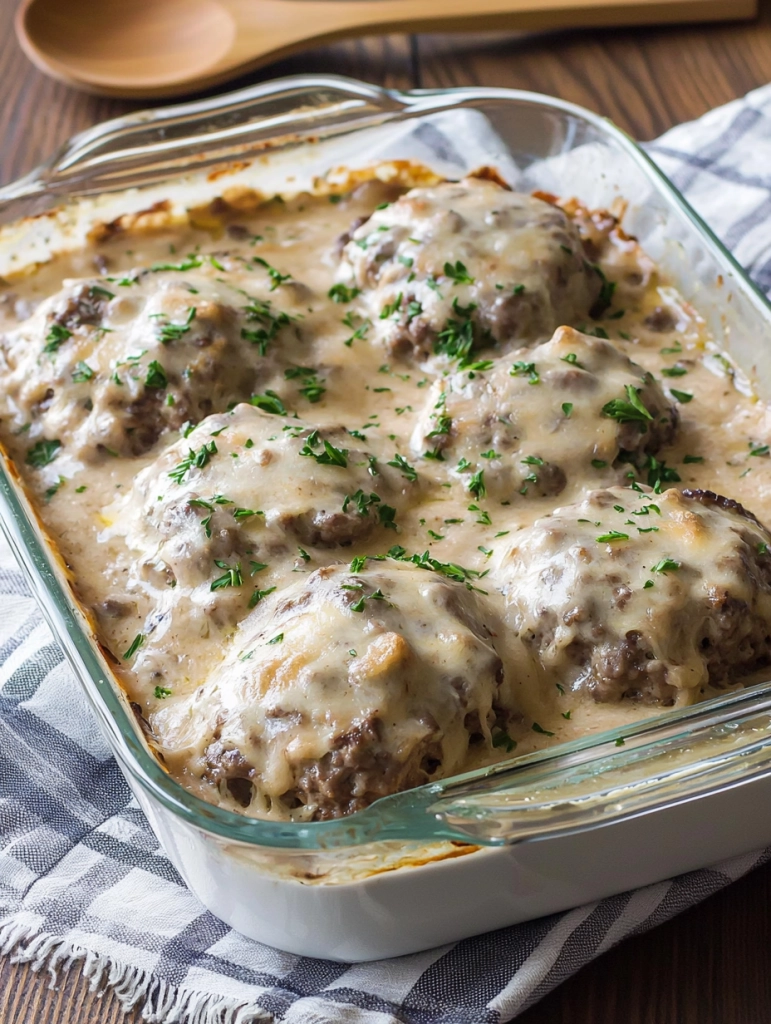 Amish Hamburger Steak Bake: A Comforting and Hearty Casserole