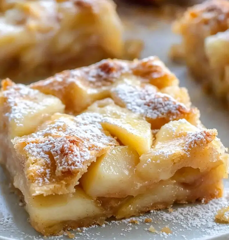 Flaky Apple Pie Bars