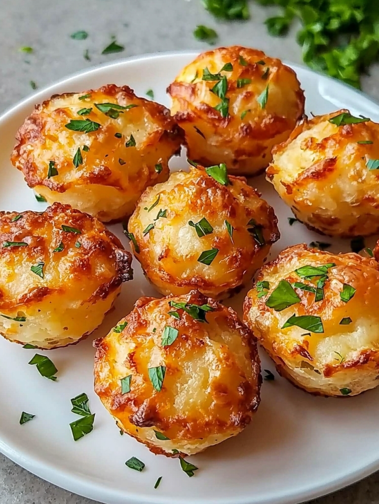 Cheesy Mashed Potato Puffs: A Crispy and Creamy Side Dish Delight