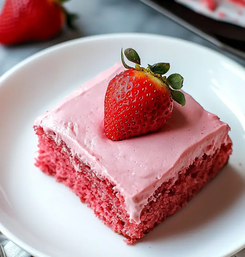 Double Strawberry Cake: A Sweet and Fruity Delight