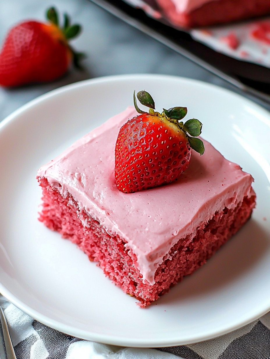 Double Strawberry Cake: A Sweet and Fruity Delight