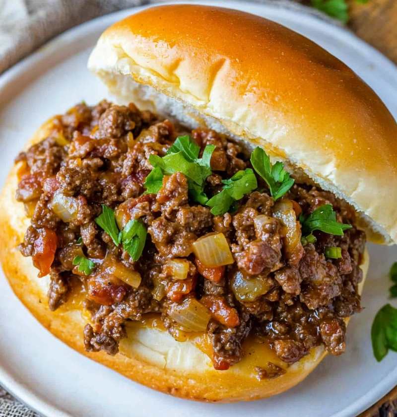 Philly Cheese Steak Sloppy Joes Recipe
