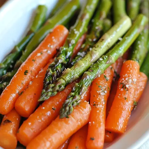 Roasted Asparagus & Carrots