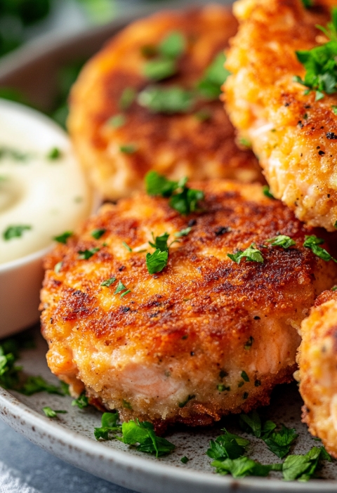 SOUTHERN FRIED SALMON PATTIES
