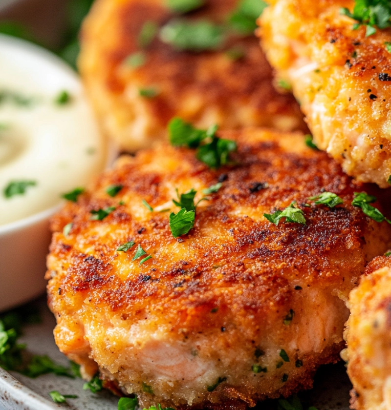 SOUTHERN FRIED SALMON PATTIES