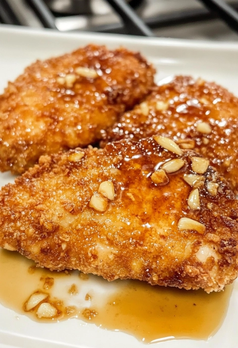 Crispy Honey Garlic Chicken