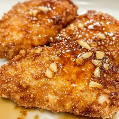 Crispy Honey Garlic Chicken