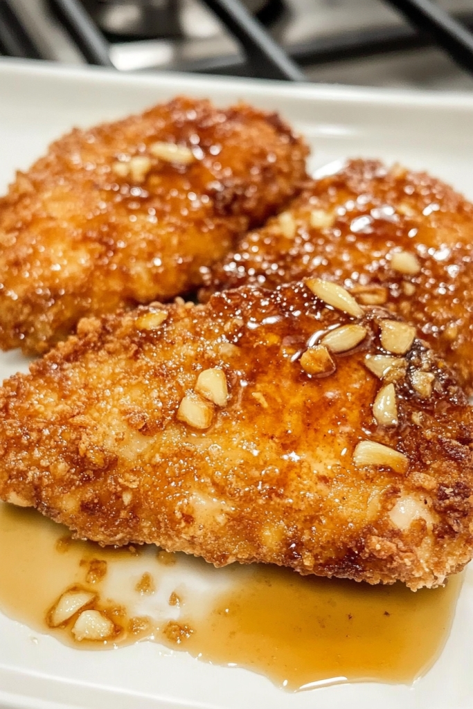 Crispy Honey Garlic Chicken