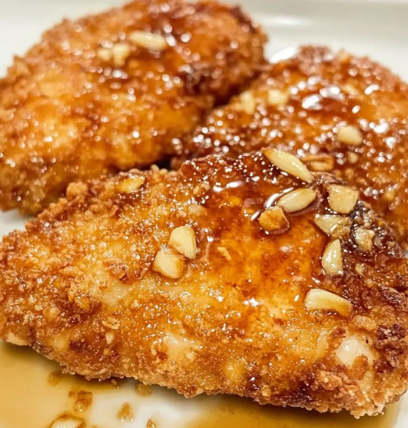 Crispy Honey Garlic Chicken