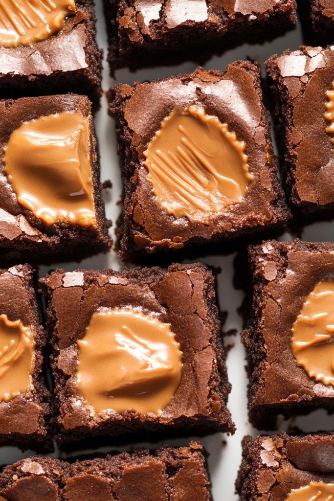 Peanut Butter Cup Brownies