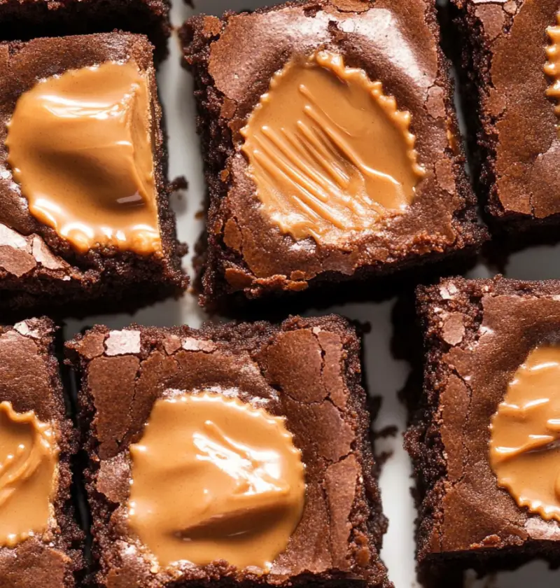 Peanut Butter Cup Brownies