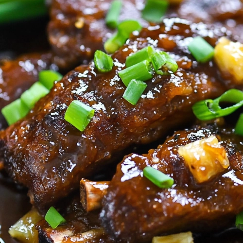 Slow Cooker Hawaiian Ribs