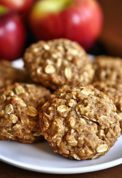 Apple Oatmeal Cookies