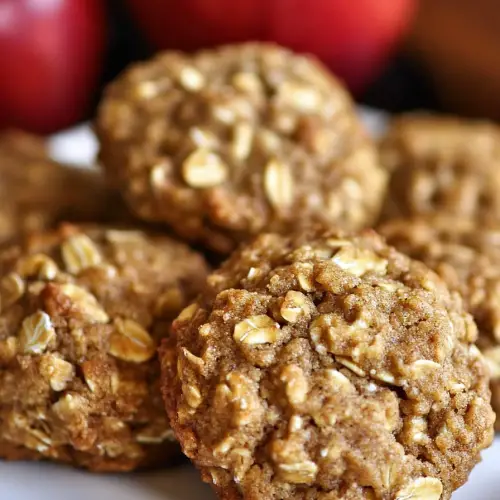 Apple Oatmeal Cookies