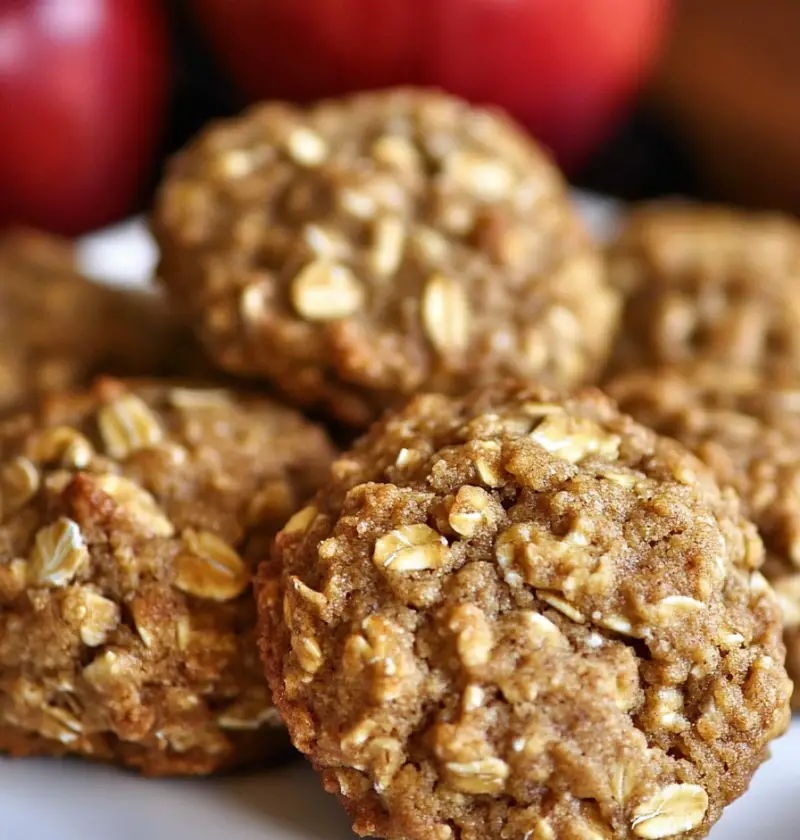 Apple Oatmeal Cookies