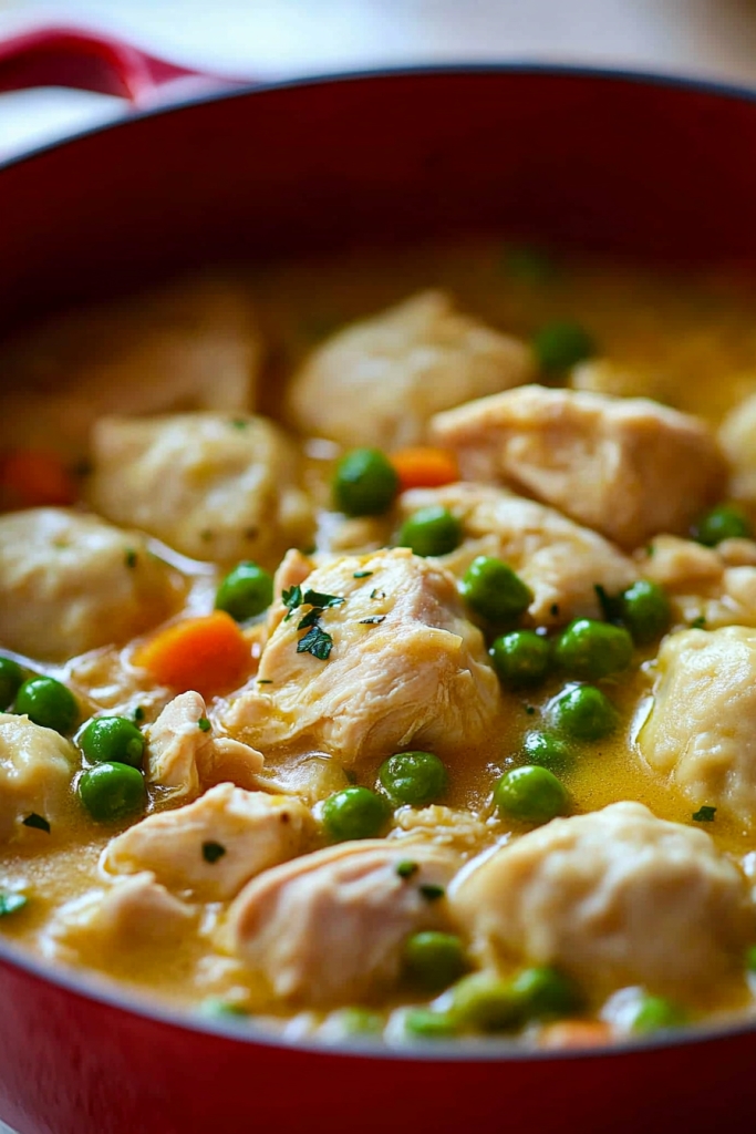 Old-Fashioned Chicken and Dumplings