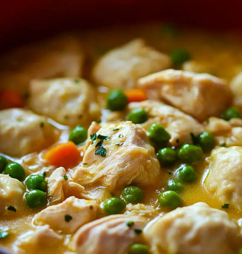 Old-Fashioned Chicken and Dumplings