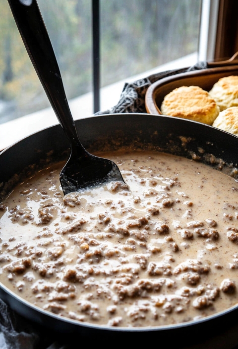 The Pioneer Woman’s Sausage Gravy