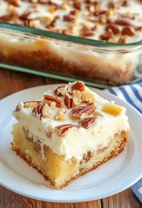 Easiest Pineapple Cake