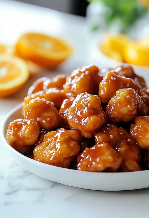 3-INGREDIENT ORANGE CHICKEN