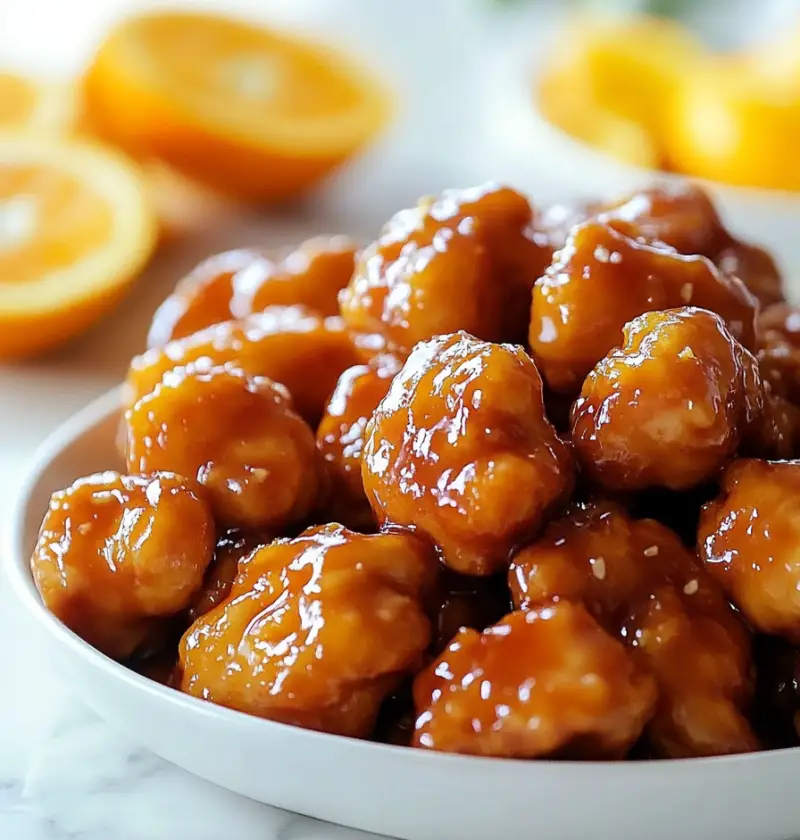 3-INGREDIENT ORANGE CHICKEN