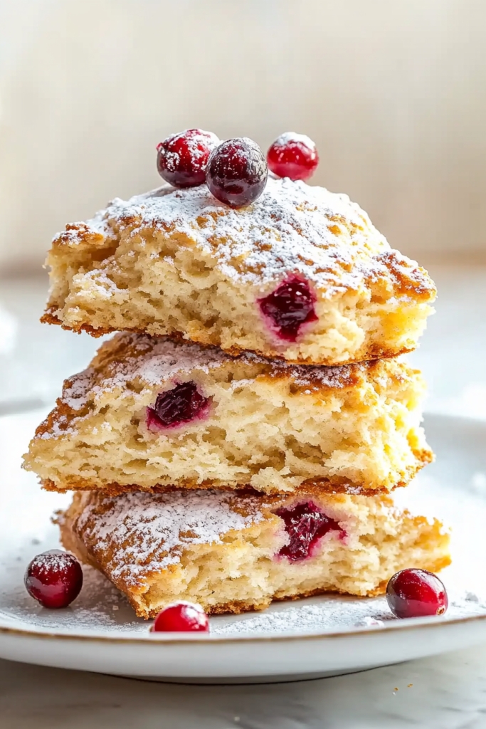 CRANBERRY ORANGE SCONES